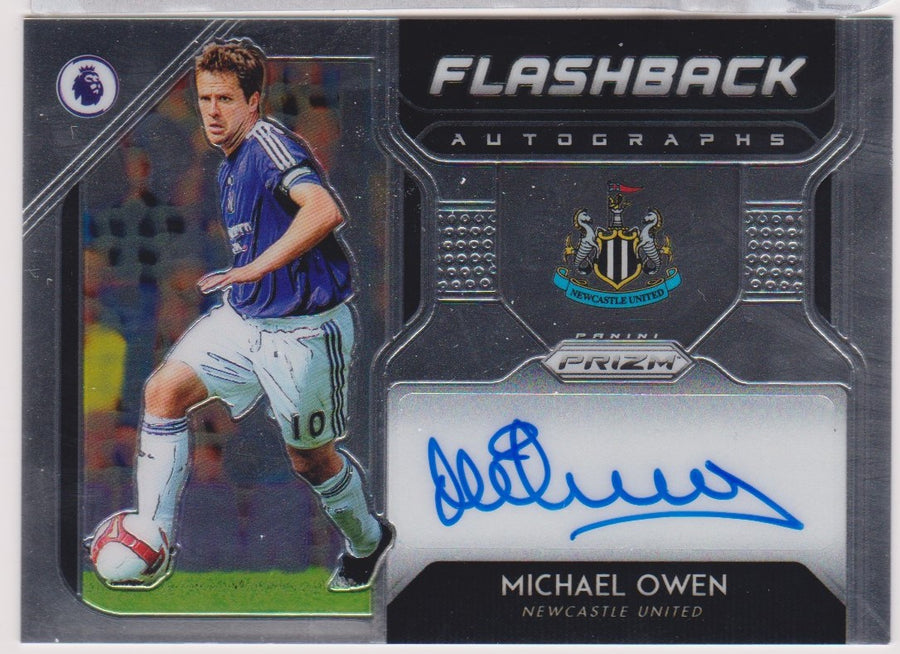 FL-MO. MICHAEL OWEN - NEWCASTLE UNITED - FLASHBACK AUTOGRAPHS