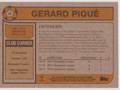 024. GERARD PIQUE - FC BARCELONA - PR. 418