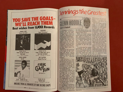 1985. PAT JENNINGS TESTEMONIAL PROGRAM