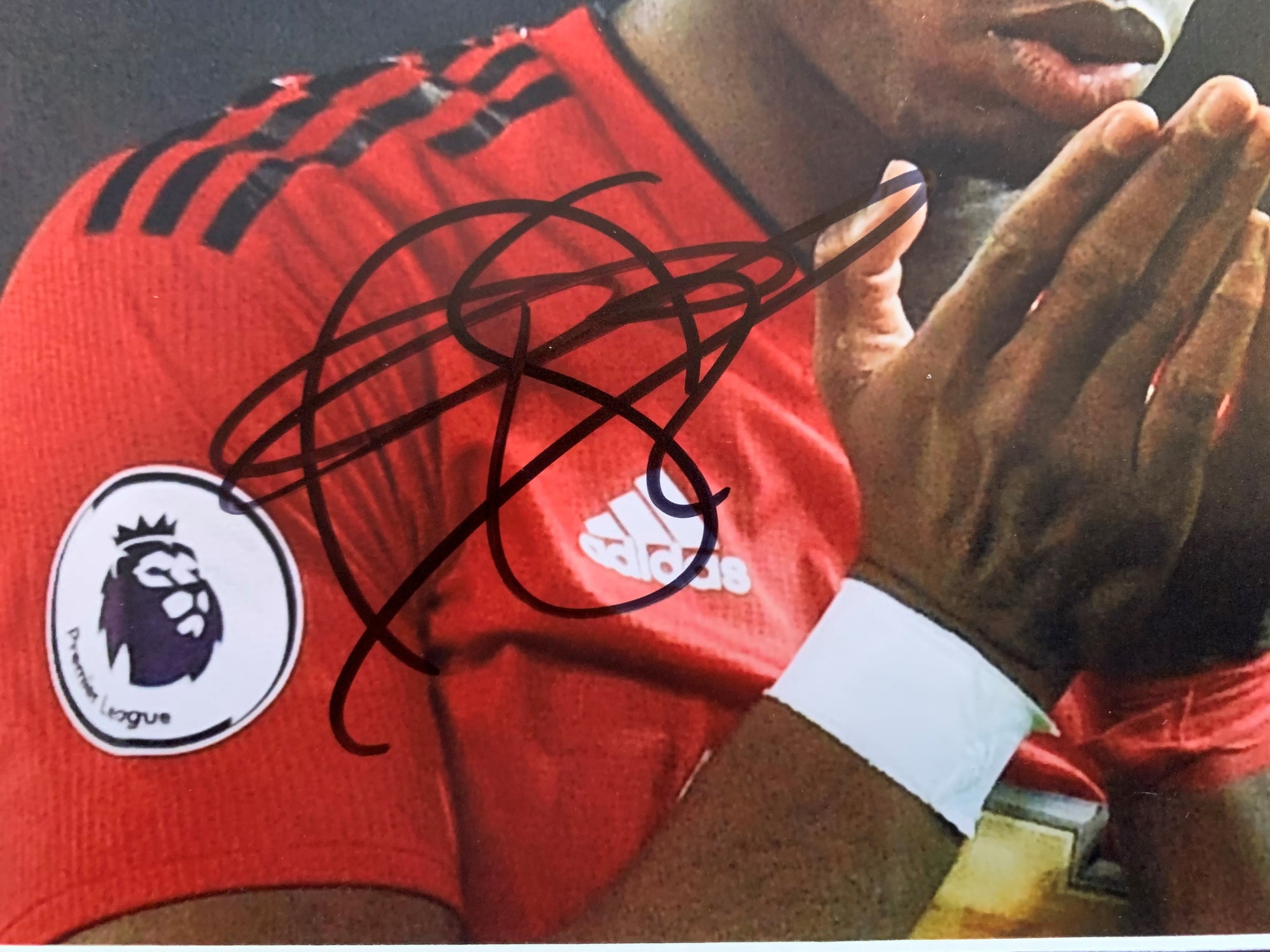 PAUL POGBA - SIGNERT BILDE MED EKTEHETSBEVIS/COA