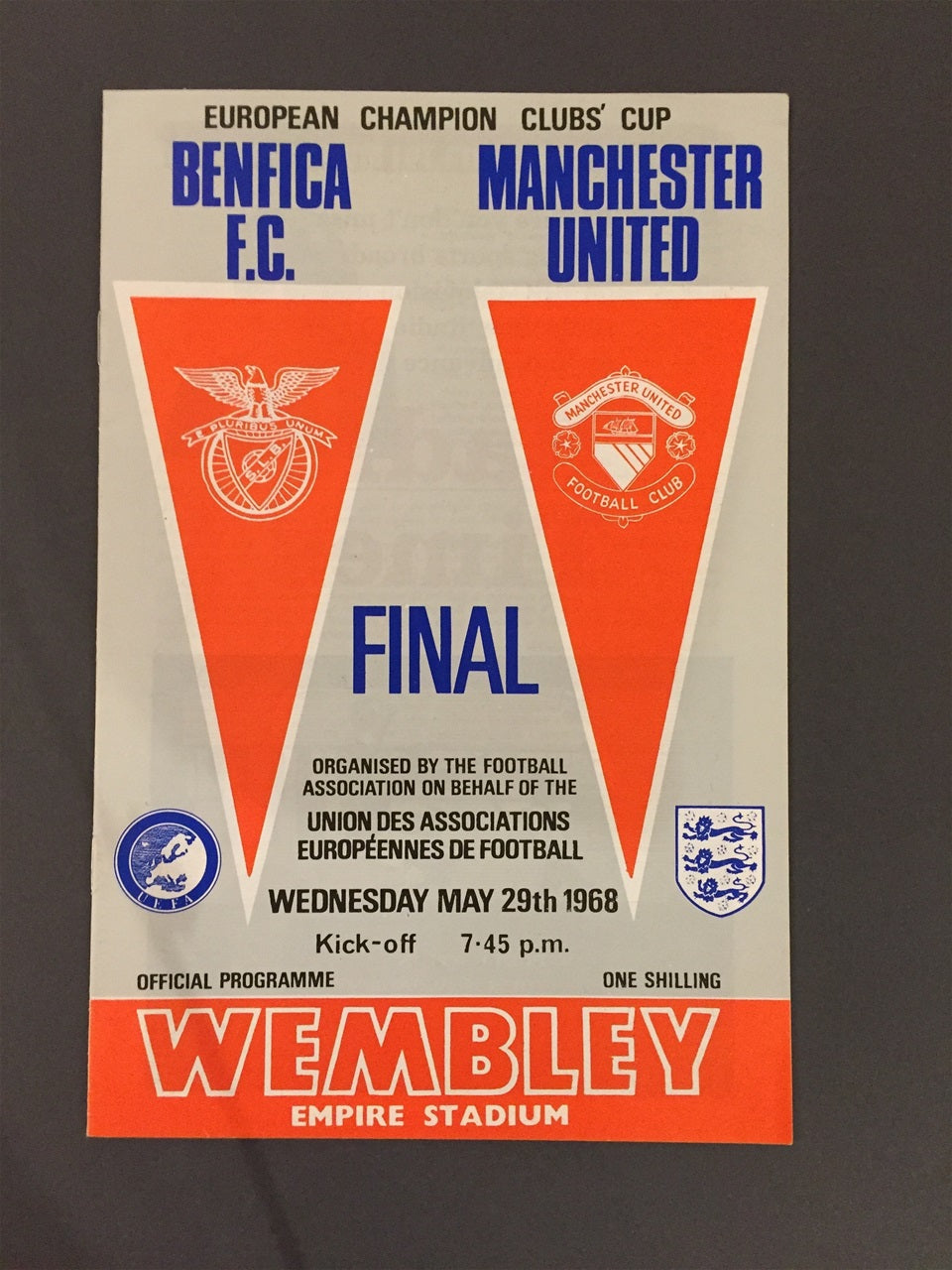 BENFICA F.C VS MANCHESTER UNITED