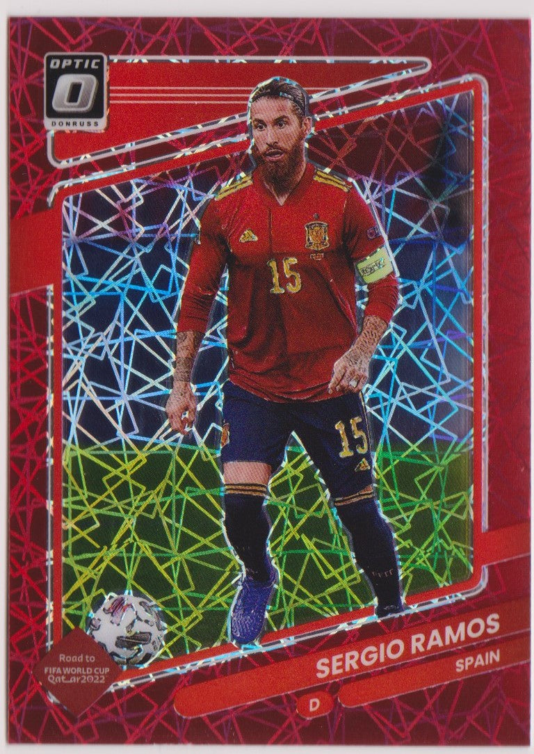144. SERGIO RAMOS - SPAIN - RED VELOCITY #149