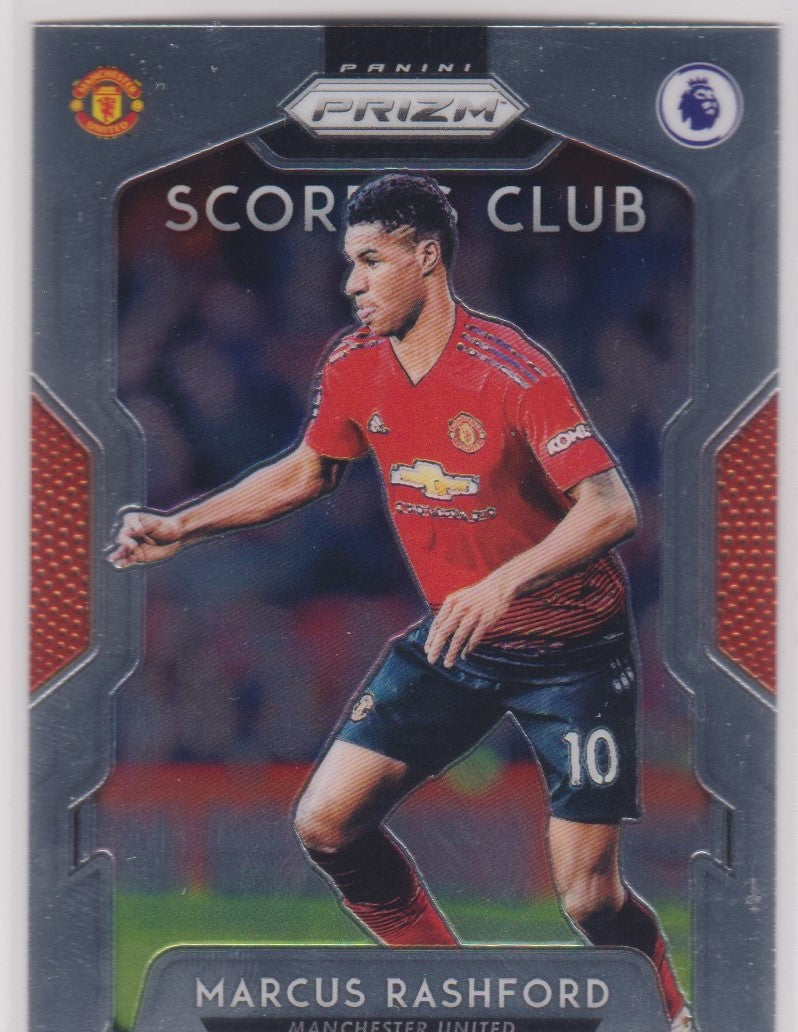 SC08. MARCUS RASHFORD - MANCHESTER UNITED - SCORERS CLUB - SILVER PRIZM