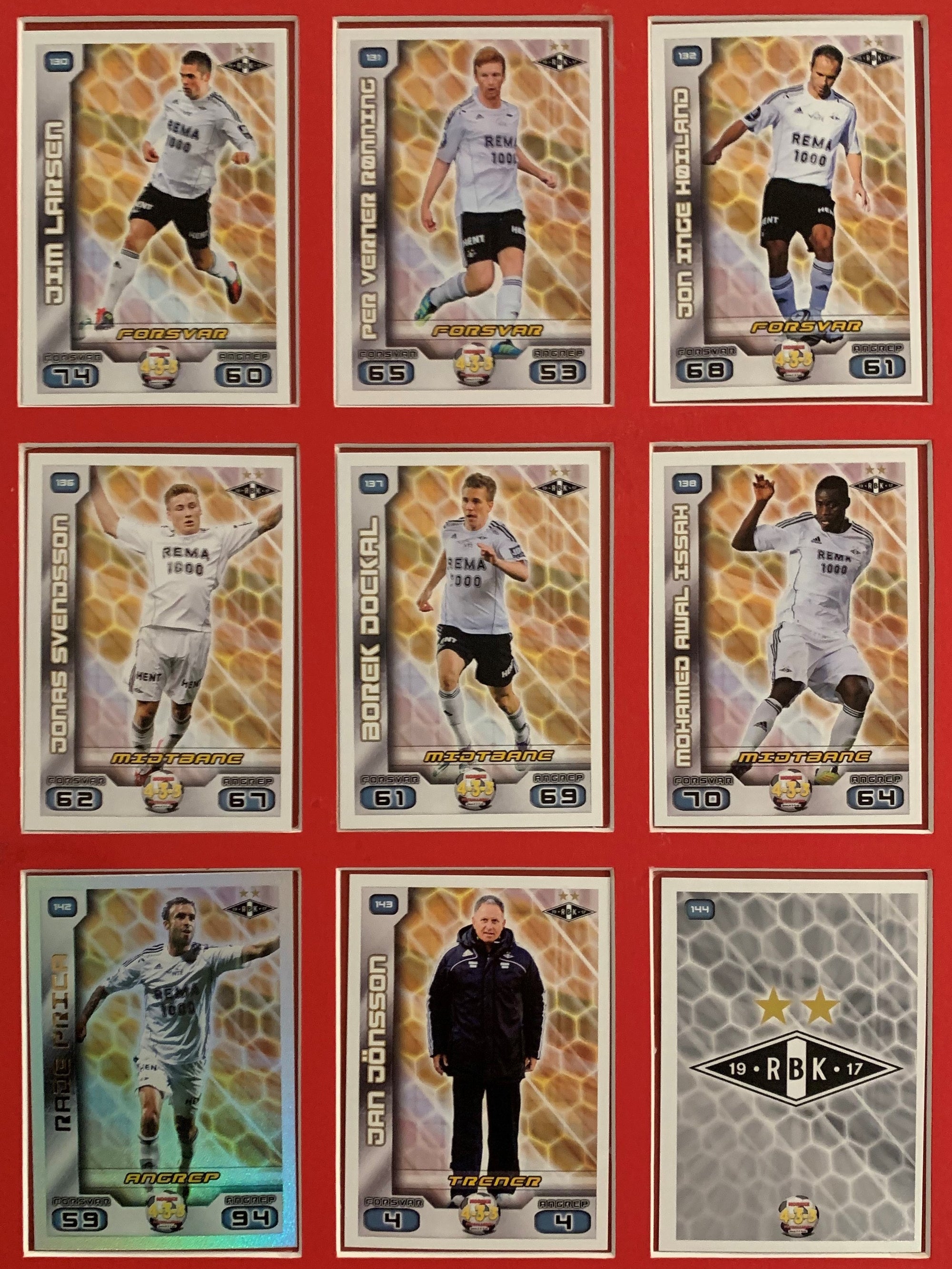 ROSENBORG BK - TIPPELIGAEN 2012 - KOMPLETT LAGSERIE