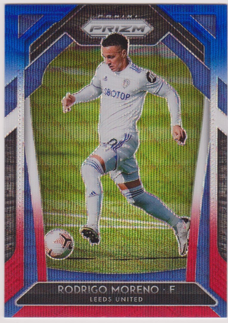 208. RODRIGO MORENO - LEEDS UNITED - RED/WHITE/BLUE PRIZM