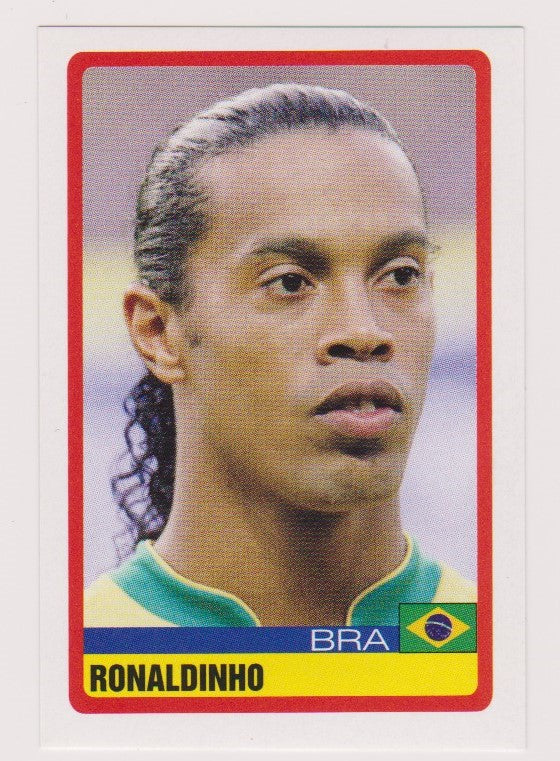 117. RONALDINHO - BRASIL - STICKER