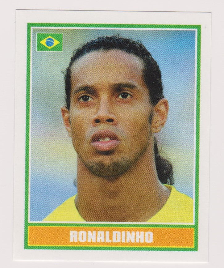 339. RONALDINHO - BRASIL - STICKER