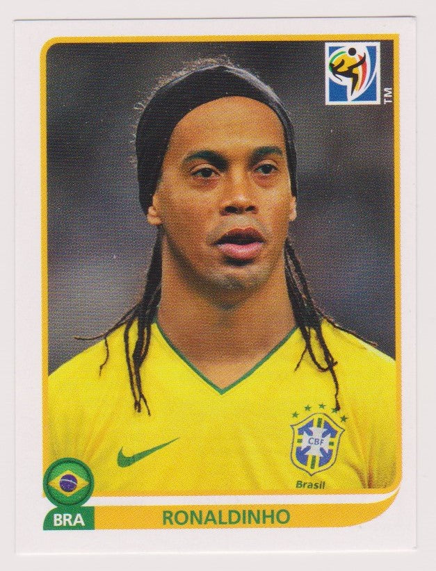 500. RONALDHINO - BRASIL - STICKER