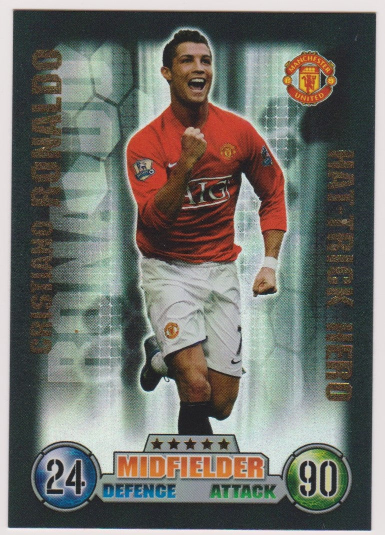 EX-HTH005. CRISTIANO RONALDO - MANCHESTER UNITED - HAT-TRICK HERO