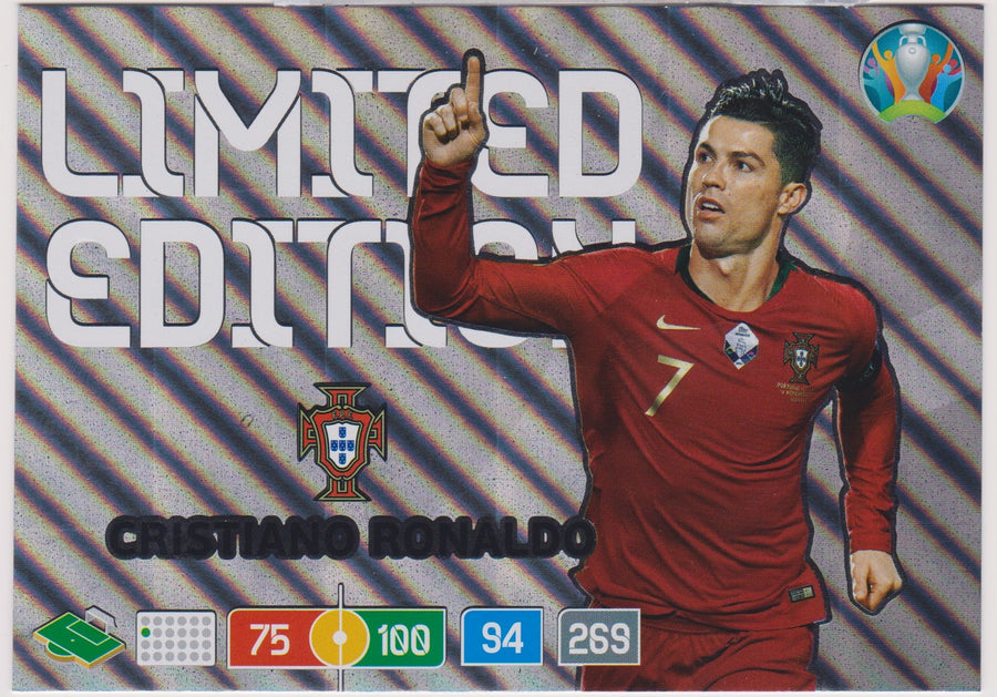 LE-2020.  CRISTIANO RONALDO - PORTUGAL  - LIMITED EDITION - PANINI ADRENALYN  EURO 2020 - XXL
