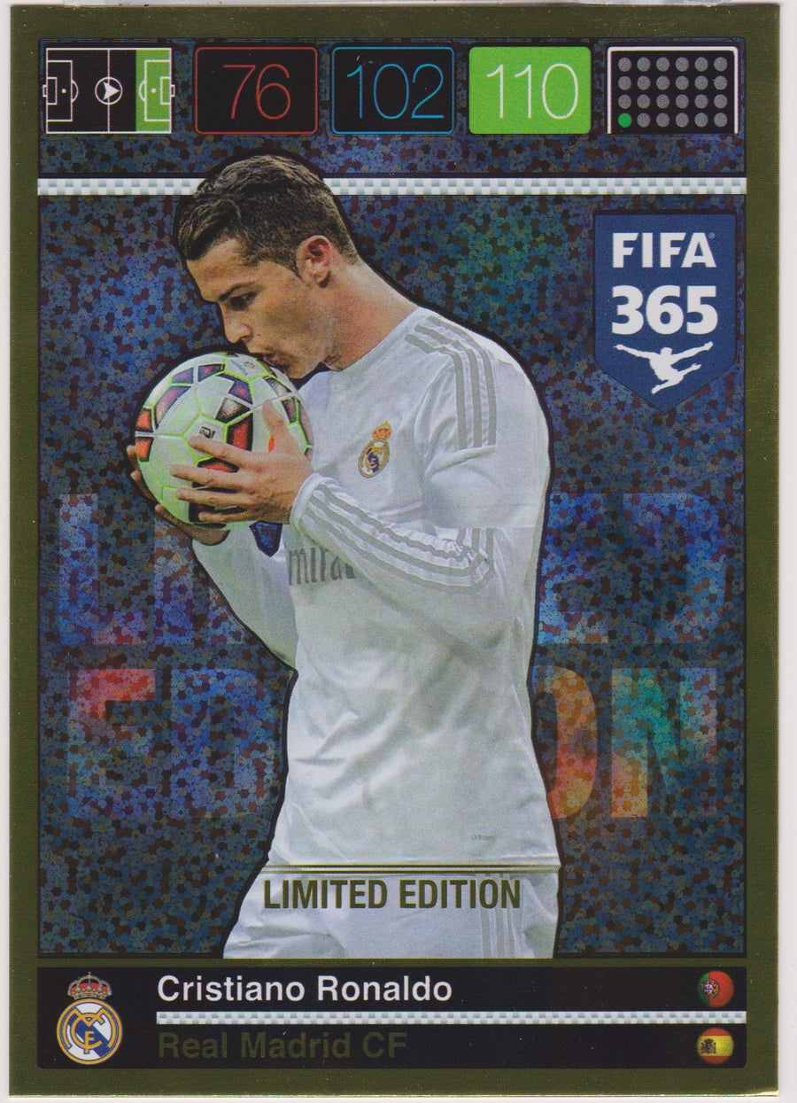 LE-2016. CRISTIANO RONALDO - REAL MADRID -  - LIMITED EDITION - STORFORMAT KORT