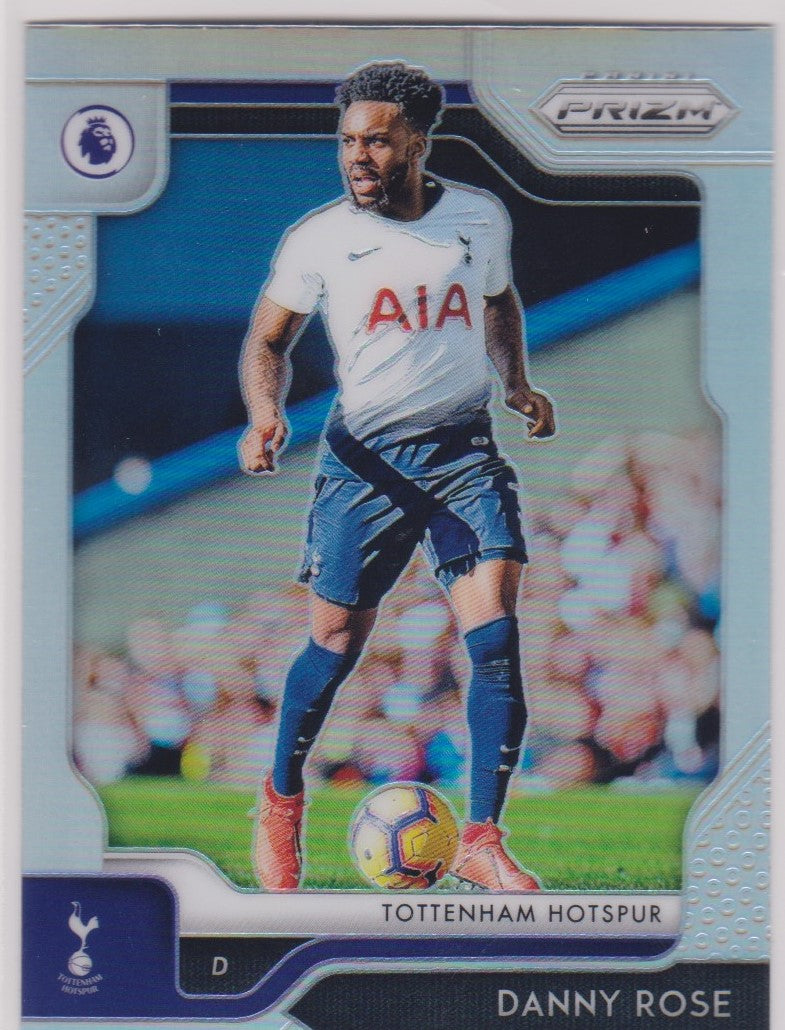 186. DANNY ROSE - TOTTENHAM HOTSPUR - SILVER PRIZM