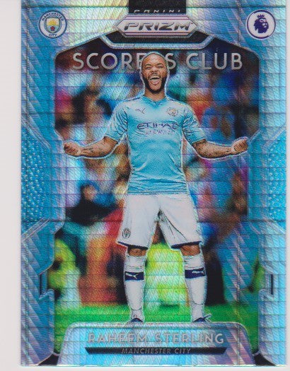 SC13. RAHEEM STERLING - MANCHESTER CITY- SCORERS CLUB - HYPER PRIZM BREAKAWAY