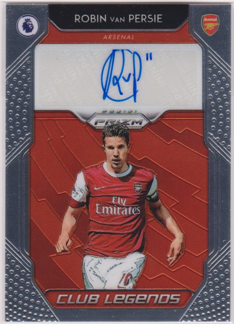 CL-RVP. ROBIN VAN PERSIE - ARSENAL - CLUB LEGENDS SIGNATURES