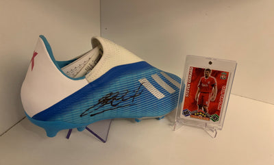 STEVEN GERRARD - SIGNERT SKO MED EKTEHETSBEVIS/COA