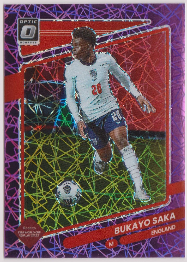 054. BUKAYO SAKA - ENGLAND - PURPLE VELOCITY #99