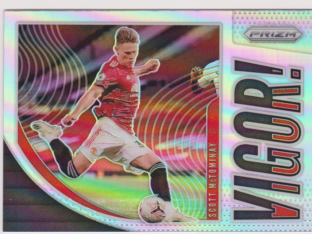 015. SCOTT MCTOMINAY - MANCHESTER UNITED - VIGOR! - SILVER PRIZM