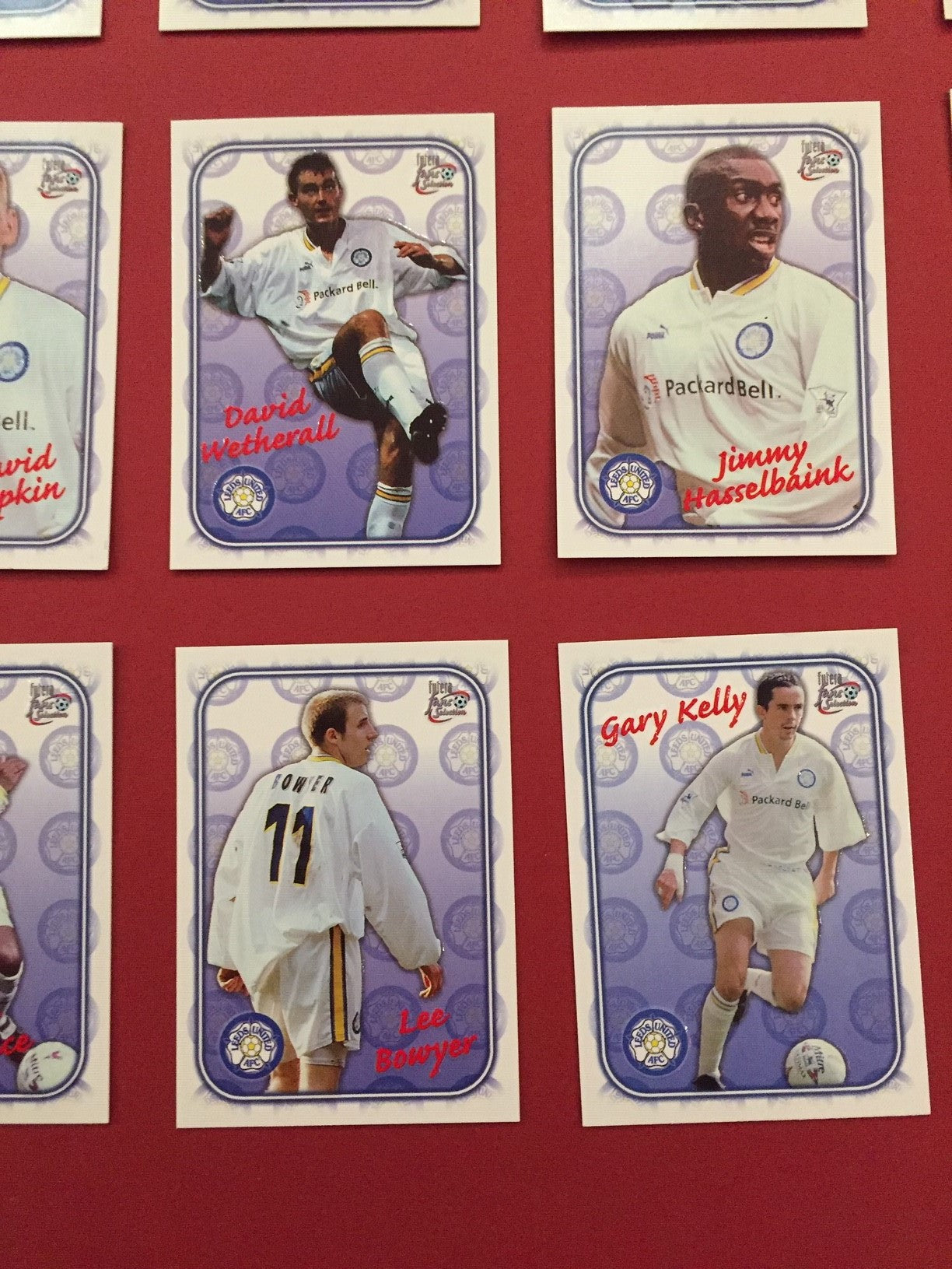 LEEDS UNITED - FUTERA 1998 - SPECIAL EDITION - KOMPLETT SETT