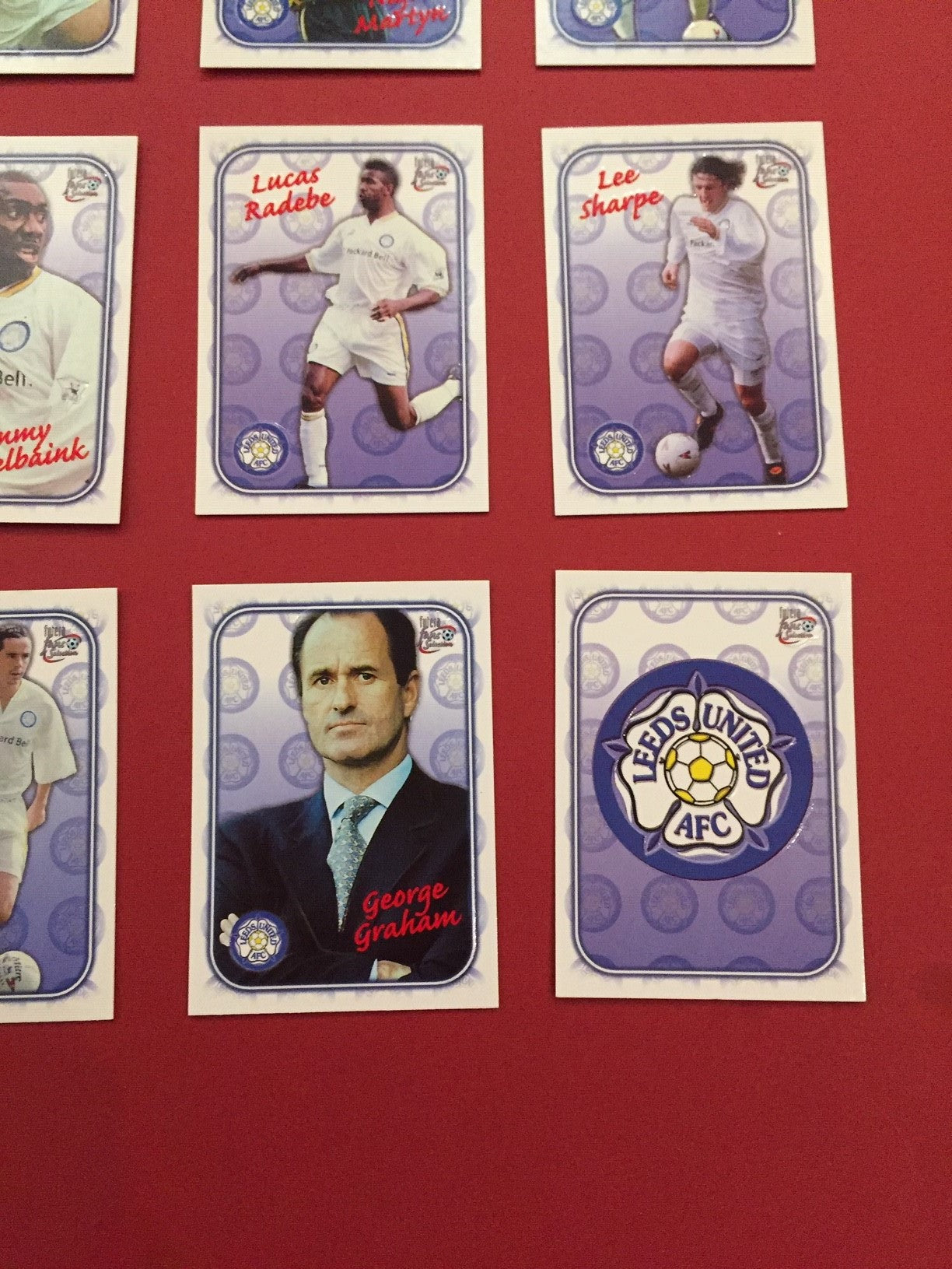 LEEDS UNITED - FUTERA 1998 - SPECIAL EDITION - KOMPLETT SETT