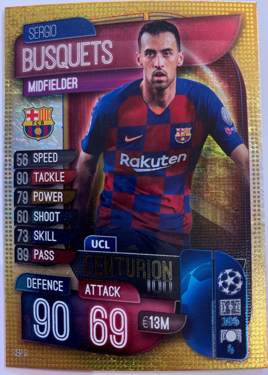 CEN5. SERGIO BUSQUETS - FC BARCELONA - UCL CENTURIONS