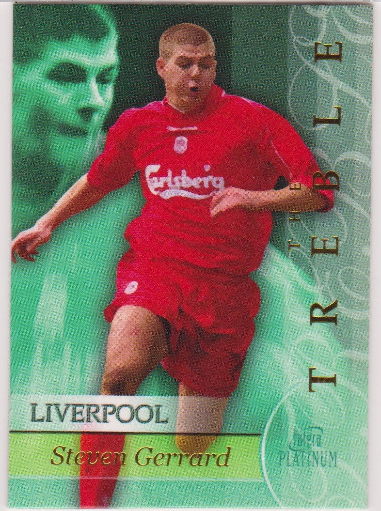 TR 05. STEVEN GERRARD - FUTERA PLATINUM THE TREBLE #250