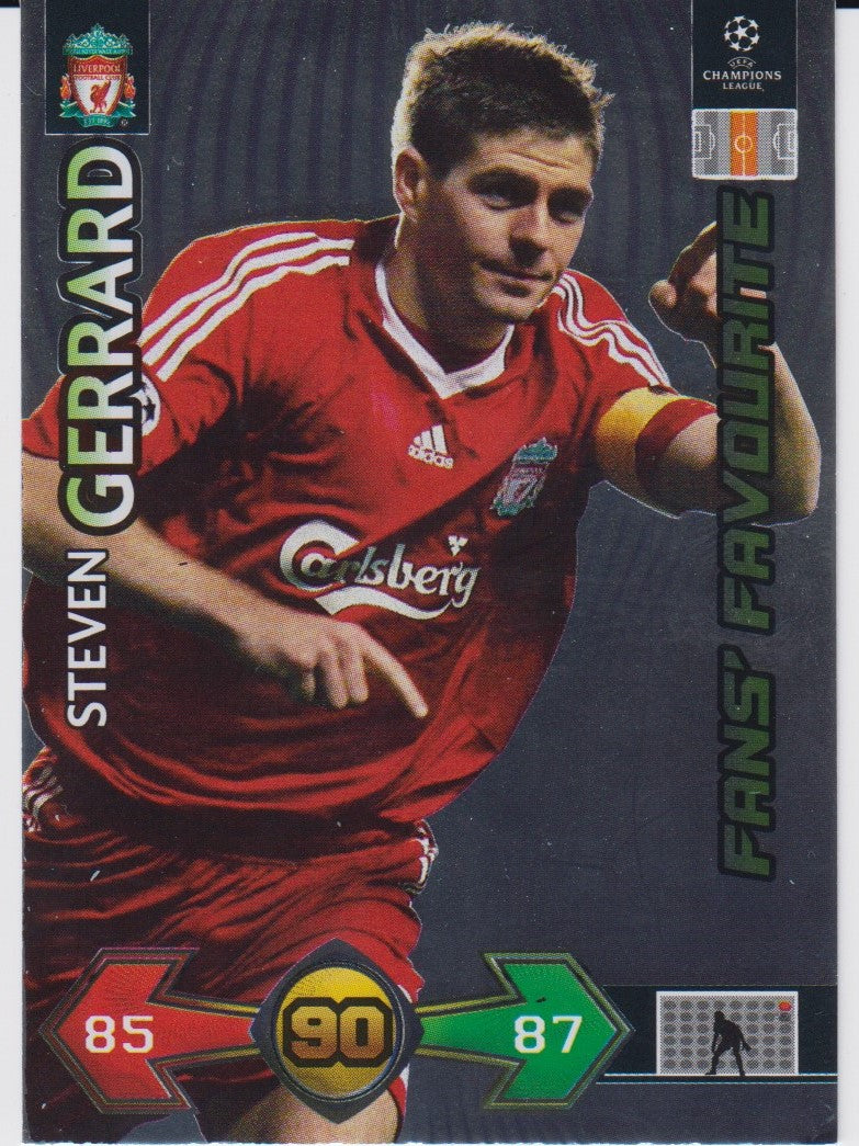 209. STEVEN GERRARD - LIVERPOOL - FANS` FAVOURITE