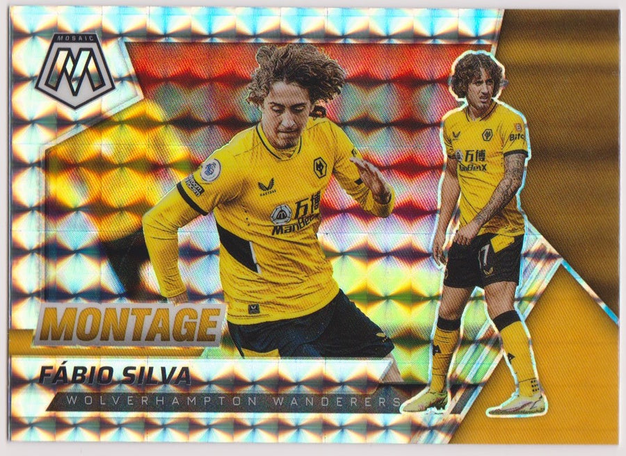 030. FABIO SILVA - WOLVERHAMPTON - MONTAGE - MOSAIC