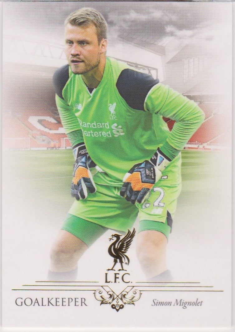003. SIMON MIGNOLET - LIVERPOOL