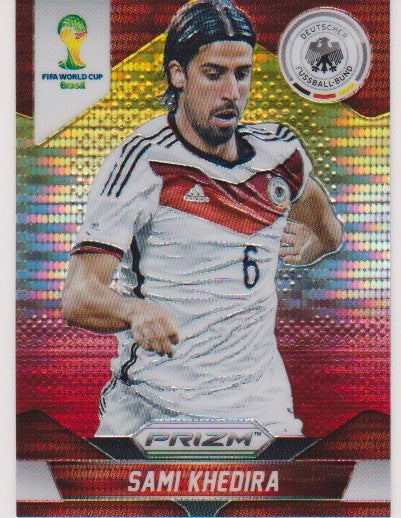 087. SAMI KHEDIRA - GERMANY - YELLOW AND RED PRIZM