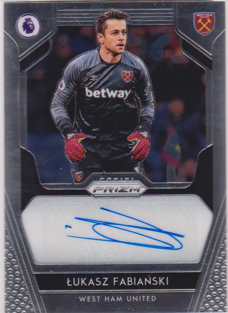 S-LF. LUKASZ FABIANSKI - WEST HAM UNITED - SIGNATURES