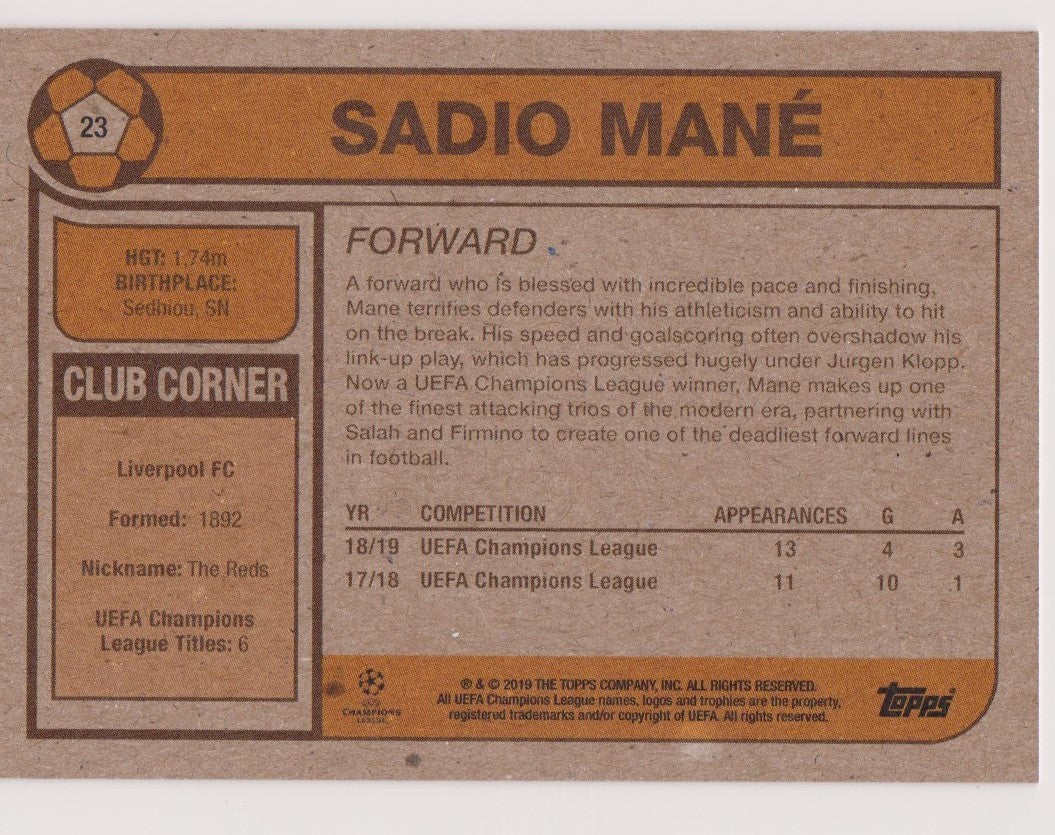 023. SADIO MANE - LIVERPOOL - PR.466