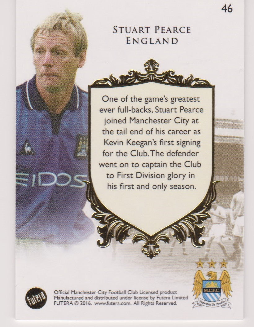 046. STUART PEARCE - THE GREATS - MANCHESTER CITY