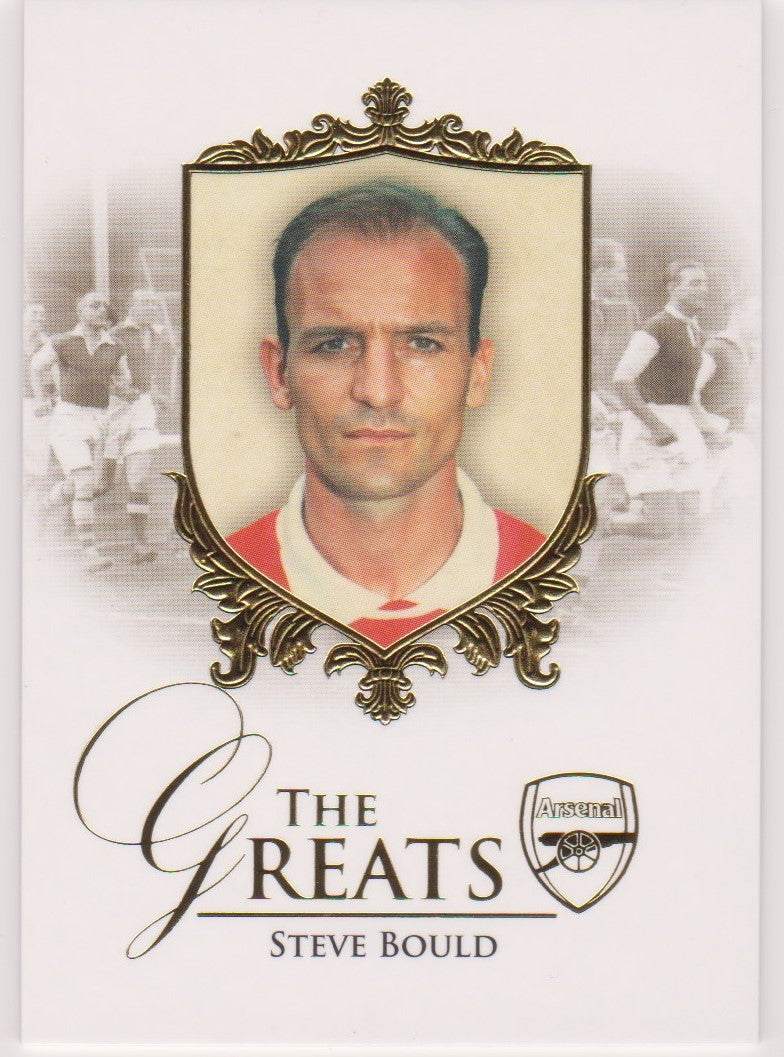 027. STEVE BOULD  - THE GREATS - ARSENAL