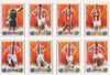 000. STOKE CITY - KOMPLETT MED FOTBALLKORT FRA MATCH ATTAX 2008/09