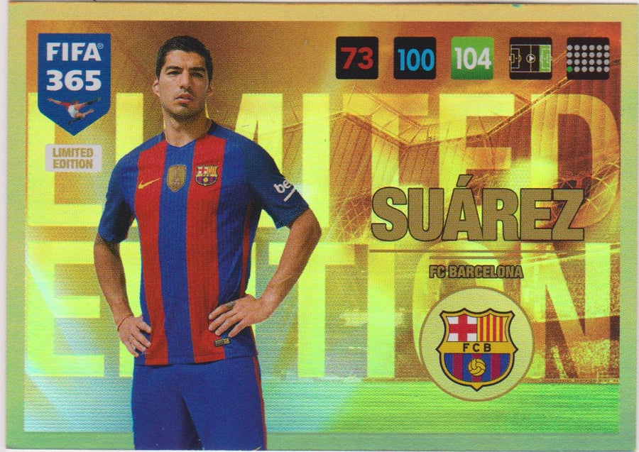 LE-2017. LUIS SUAREZ - FC BARCELONA - LIMITED EDITION