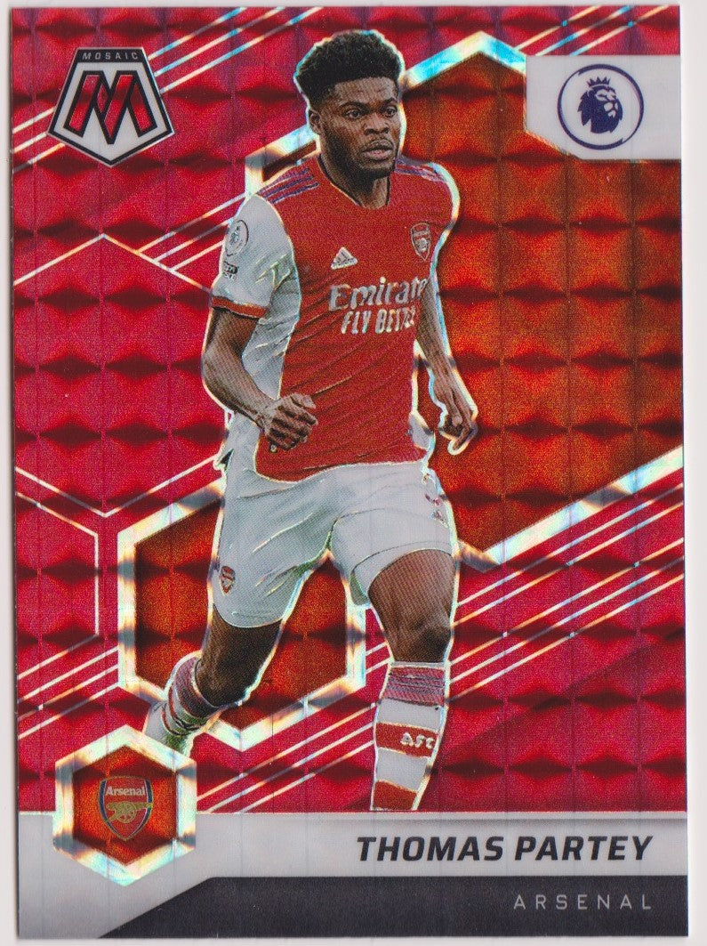 069. THOMAS PARTEY - ARSENAL - RED MOSAIC