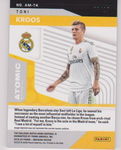 2020 - ATOMIC MATERIAL - AM-TK - TONI KROOS - REAL MADRID #10