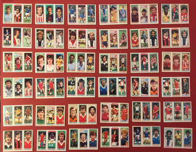 TOPPS FOTBALLKORT FRA 1981/82 SESONGEN - KOMPLETT SERIE