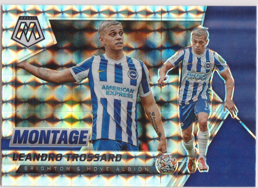 012. LEANDRO TROSSARD - BRIGTHON & HOVE ALBION - MONTAGE - MOSAIC