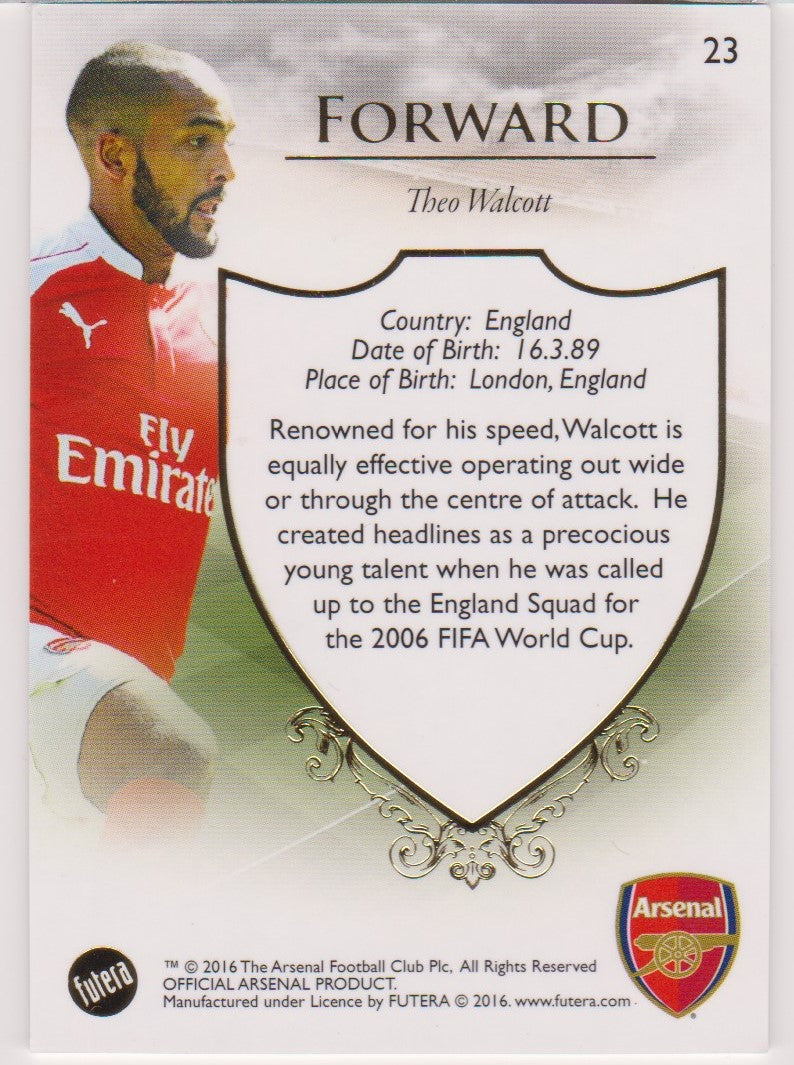 023. THEO WALCOTT - CLUB BASE - ARSENAL