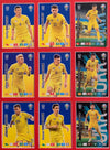 000. UKRAINE - KOMPLETT SETT MED 18 KORT - PANINI EURO 2020