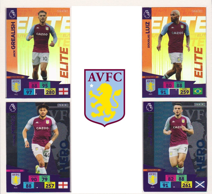 000. ASTON VILLA - SPESIALKORT - PANINI ADRENALYN XL PREMIER LEAGUE 2020/21