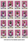000. WEST HAM UNITED - KOMPLETT SETT MED FOTBALLKORT FRA MATCH ATTAX 2008/09