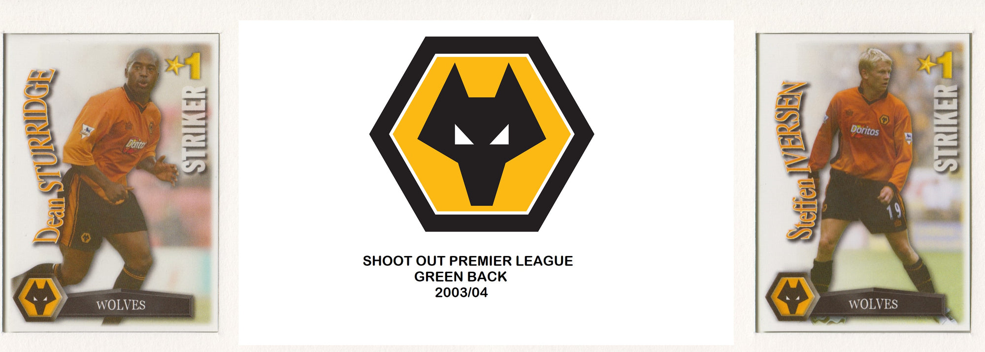000. WOLVERHAMPTON WANDERERS - KOMPLETT SETT MED SHOOT OUT PREMIER LEAGUE 2003/04