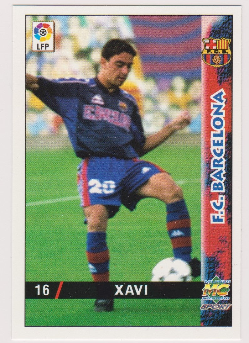 XAVIER HERNENDEZ CREUS - FC BARCELONA - ROOKIECARD
