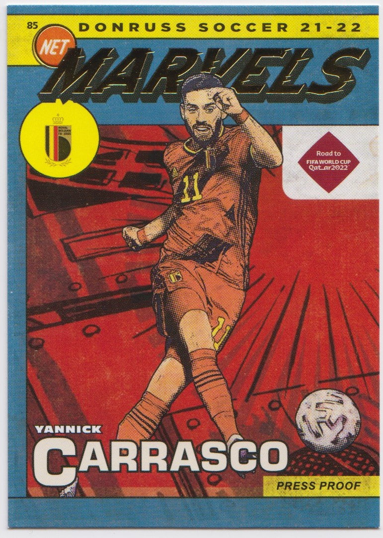 004. YANNICK CARRASCO - BELGIUM - NET MARVELS - PRESS PROOF