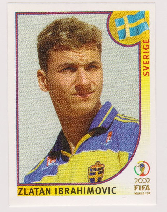 456. ZLATAN IBRAHIMOVIC  - SWEDEN - STICKER