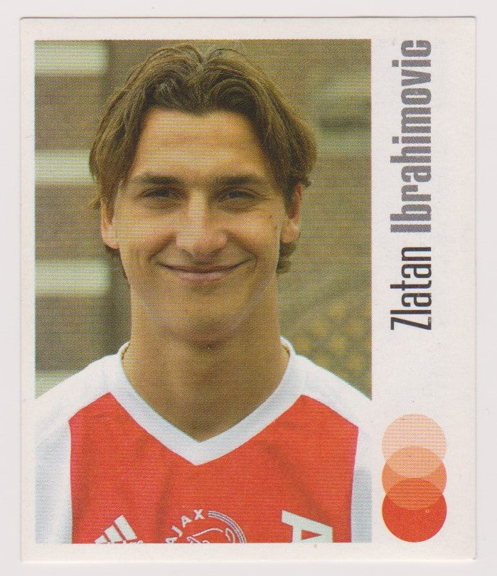 39. ZLATAN IBRAHIMOVIC - AJAX - STICKER