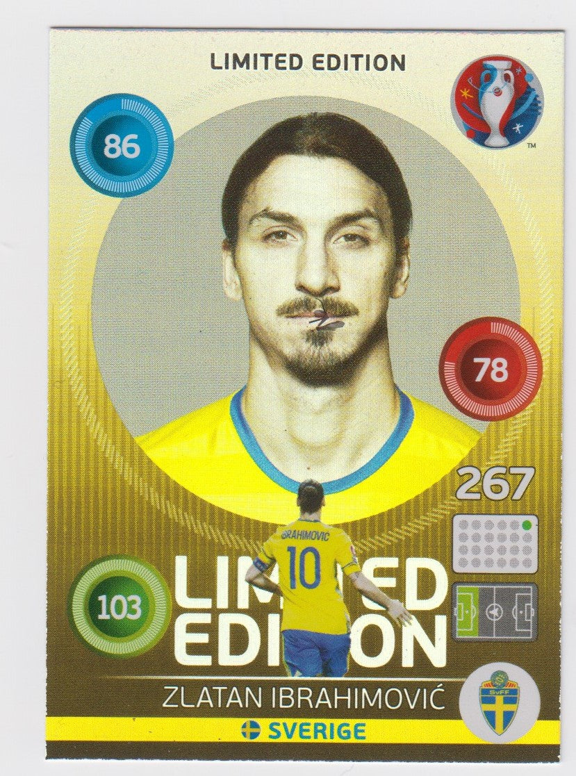 ZLATAN IBRAHIMOVIC - SWEDEN - LIMITED EDITION
