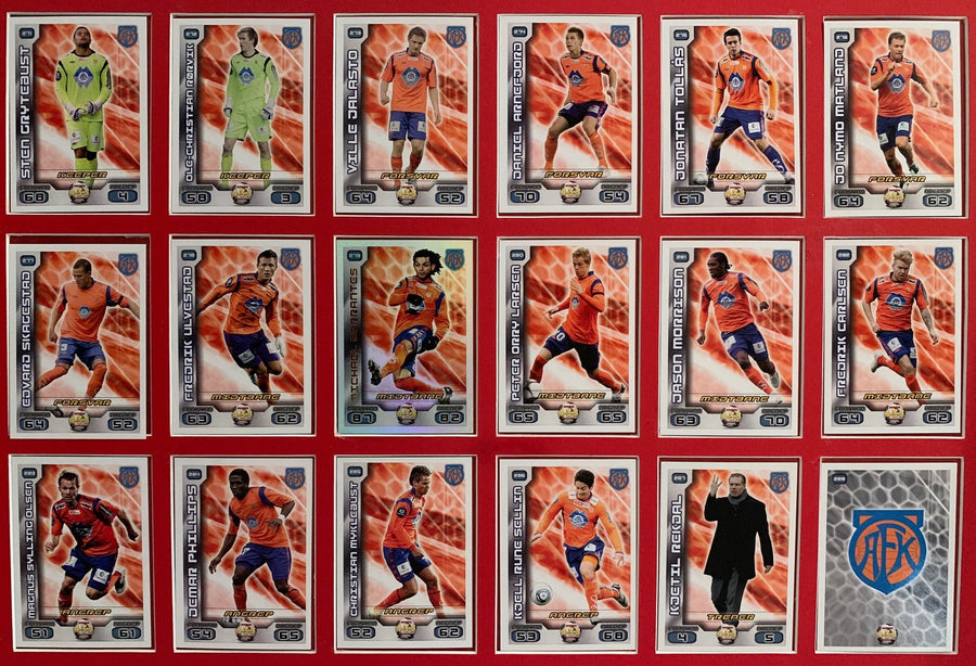 ÅLESUND FK - TIPPELIGAEN 2012 - KOMPLETT LAGSERIE